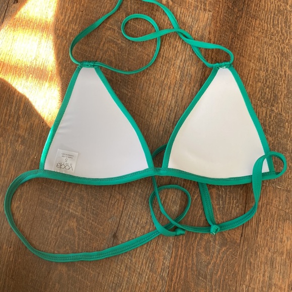 NWOT Voda Double String Push Up Bikini Top - Picture 5 of 8